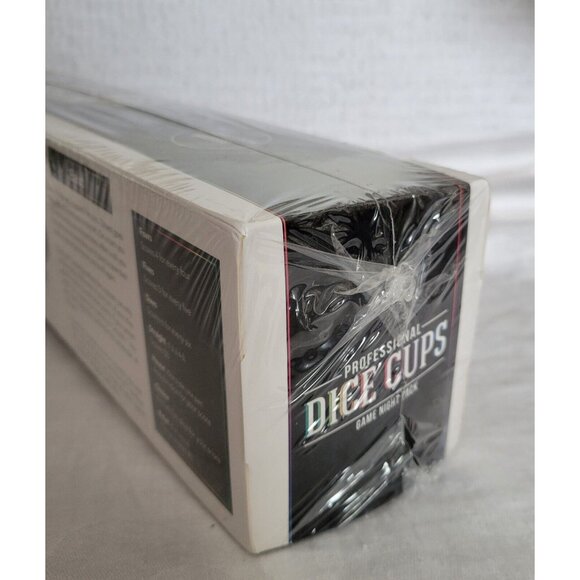 NEW Brybelly Professional Dice Cups Game Night Pack Colorful 5 w/matching dice - Picture 7 of 7